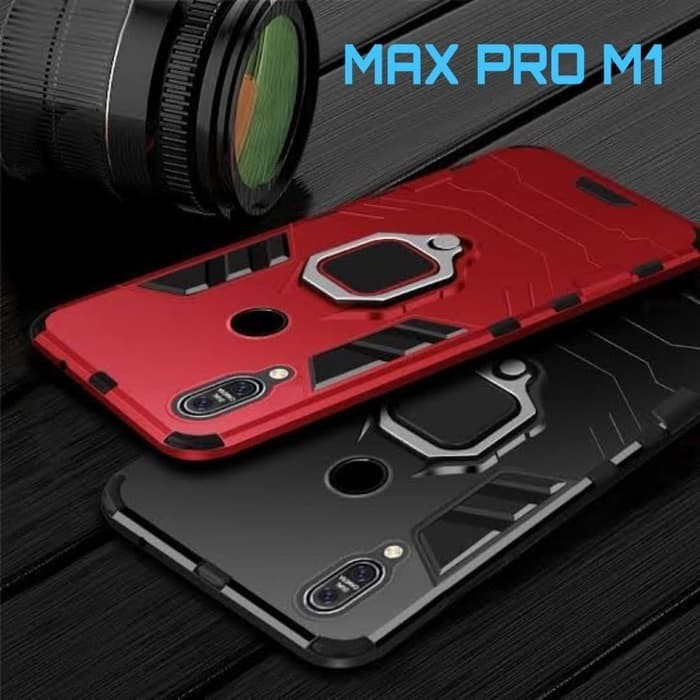 Case Asus Max Pro M1 Magnetic iRing Iron Armor - Case Armor plus Ring