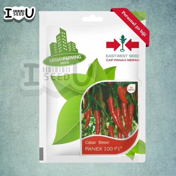Bibit-Biji Cabe Merah Besar Panex 100 F1 - Cap Panah Merah
