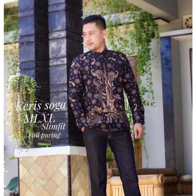 Kemeja Keris Soga Panjang