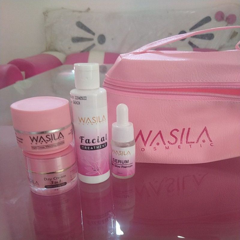 Premium pink Wasila cosmetik ( Kemasan Baru )
