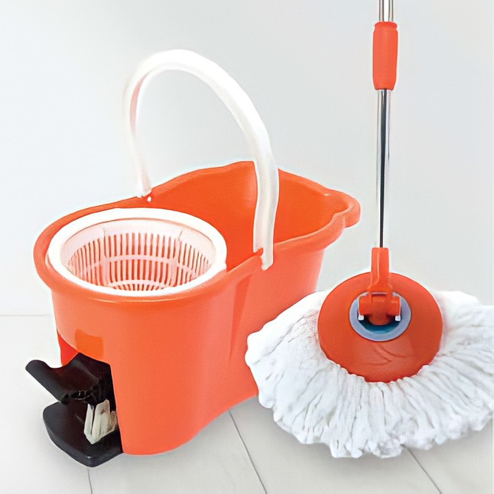 Proclean Alat Pel Berputar 3 In 1 - Orange/Spin Mop 3in1/Alat Pel Ace Hardware