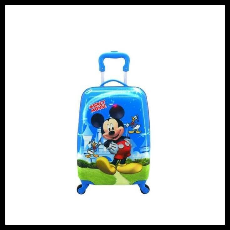 Tas Troli Koper Anak Tas Travel Bag Anak 16" Karakter
