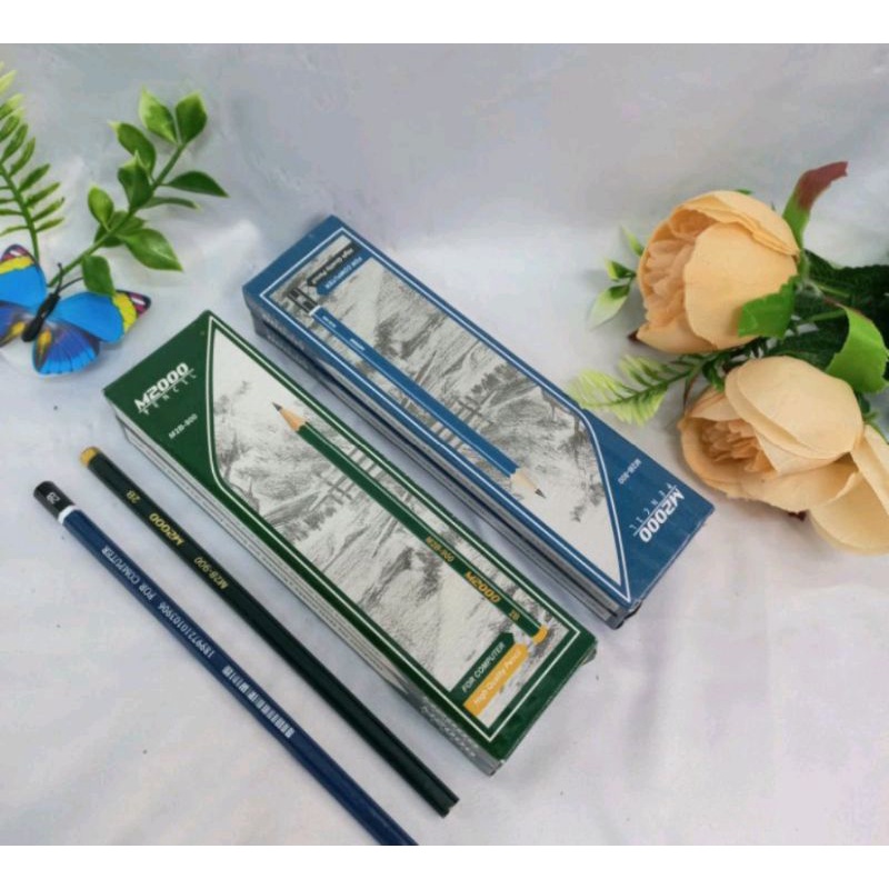 

12pcs pensil m2000 for computer murah (1pak)