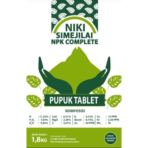 Pupuk Tablet NPK Complete