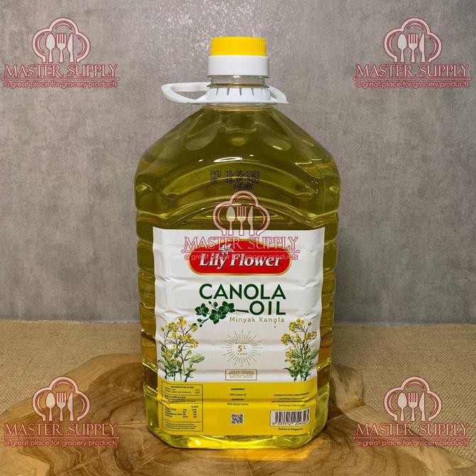 

Big Sale CANOLA OIL LILY FLOWER 5L/ MINYAK CANOLA / CANOLA OIL Diskon