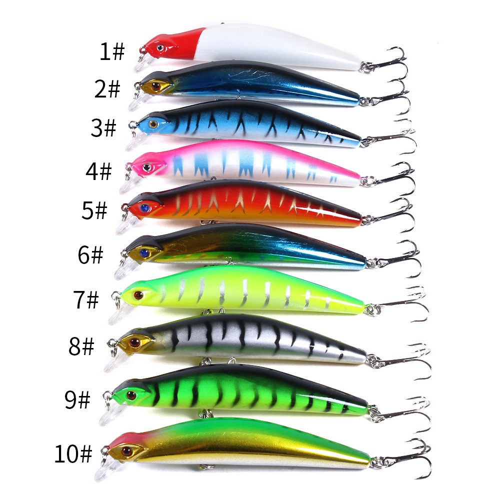 Hengjia 1pc Umpan Pancing Bentuk Ikan Kecil 11cm 14.3g 0.6-1.8m