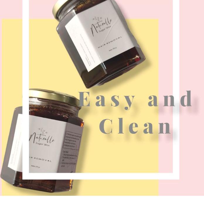 ❣[[_09]]250gram Lz Naturale Sugar wax BPOM Sweet Solution Waxing Pencabut Bulu sugarwax