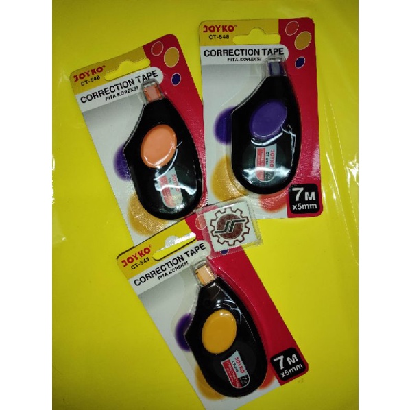 

Correction Tape tipe x kertas Joyko CT-548 ( per lusin)
