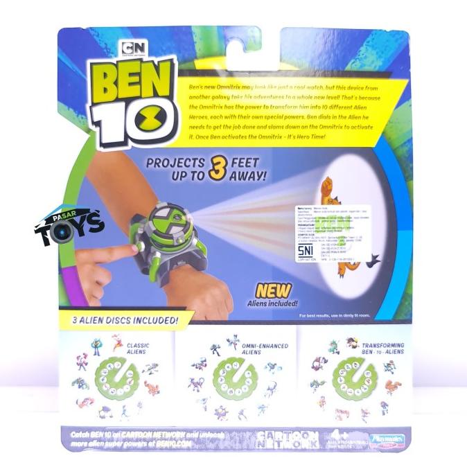 BEN 10 ALIEN PROJECTION OMNITRIX JAM TANGAN BEN 10