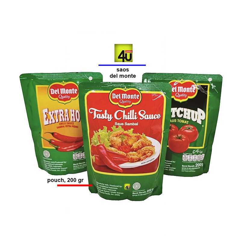 

Del Monte - Chilli and Ketchup Sauce - POUCH 200g