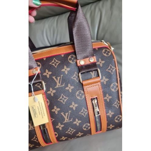 Tas Wanita Top handle Lv Speedy Tas selempang Size 25 Free Dompet Waterproof