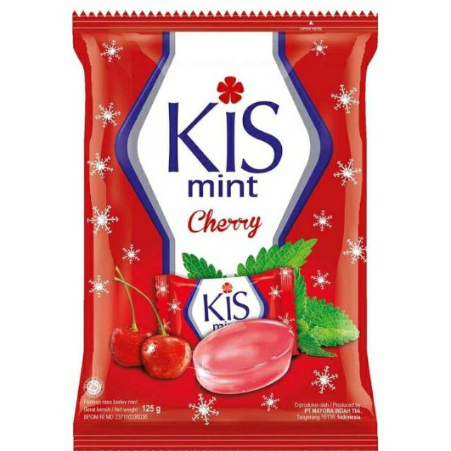 

Kis Candy Mint Cherry / grape / apple 125Gr