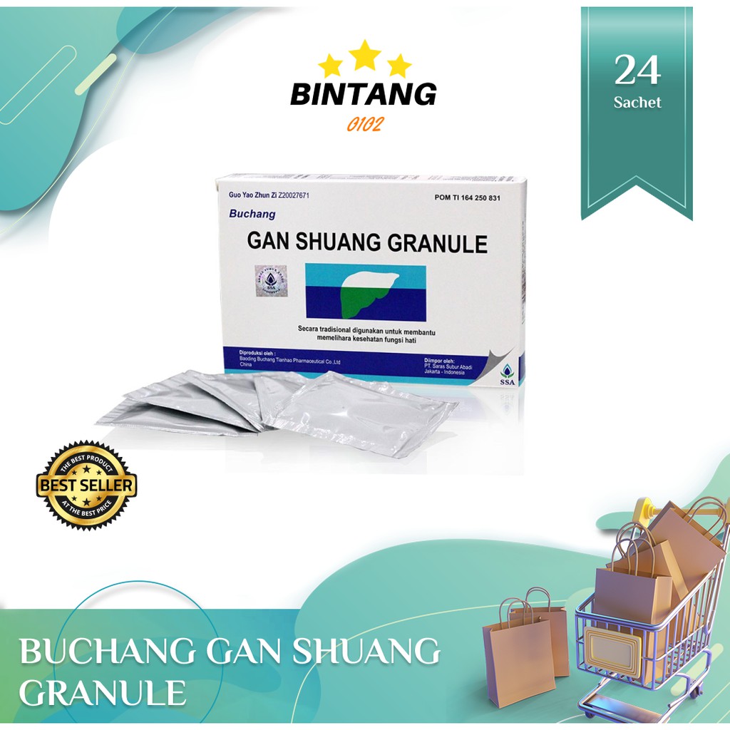 Buchang Gan shuang granule buchang ganshuang granule obat hepatitis
