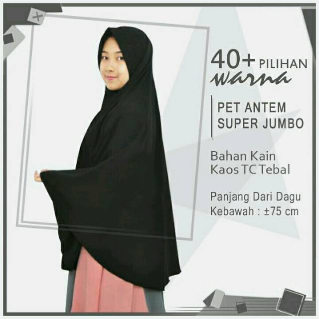 JILBAB PET ANTEM SUPER JUMBO