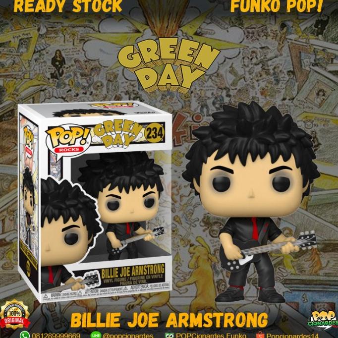 Funko POP Rocks - Green Day - Billie Joe Armstrong #234