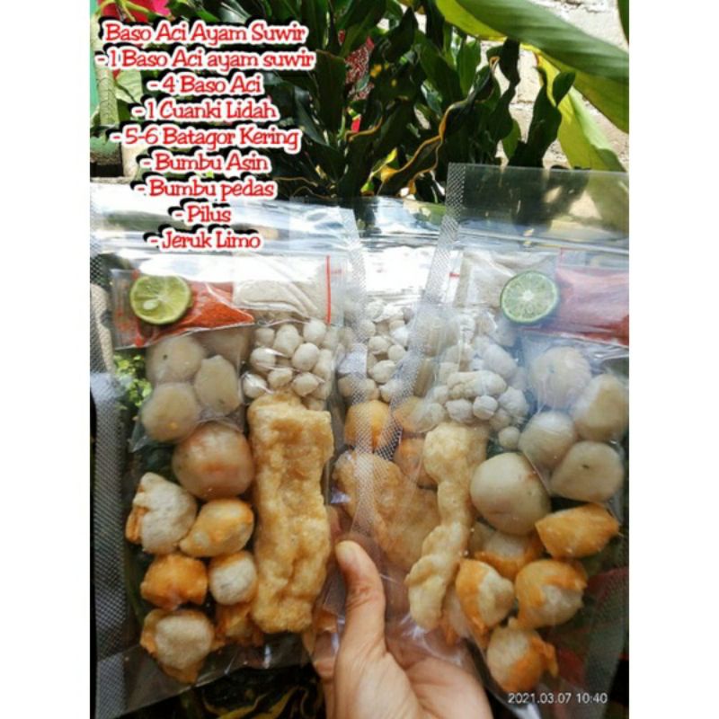 

Bakso Aci ayam suir