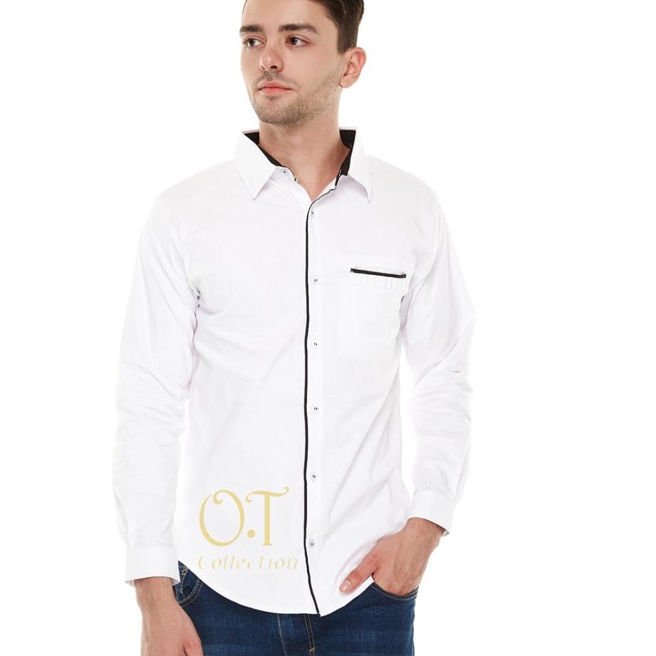 ♪ QUINNYSHOP-REALPICT-NS-BAJU KOKO PRIA MUSLIM TERBARU-KEMEJA KOKO LEBARAN 2021-BAJU KOKO MURAH M1S7