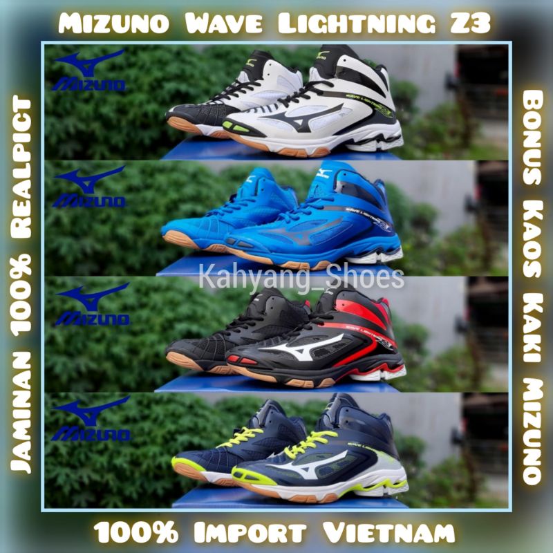 SEPATU VOLI MIZUNO WAVE LIGHTNING Z3 PREMIUM ORIGINAL SEPATU PRIA DAN WANITA BERKUALITAS