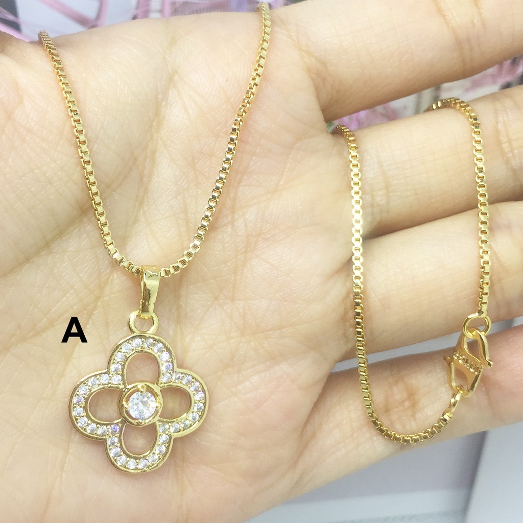 Perhiasan Xuping Kalung Cewek Love Kunci Gembok - BN323