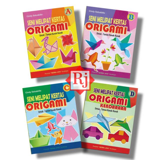 

Seni Melipat Origami Jilid A-D