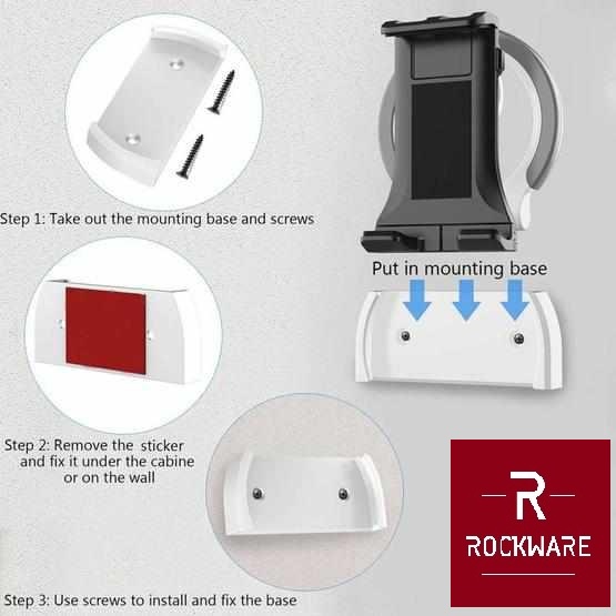 ROCKWARE PB-47B - Mulltifunctional Tablet Stand - Untuk Max. 12.9-inch