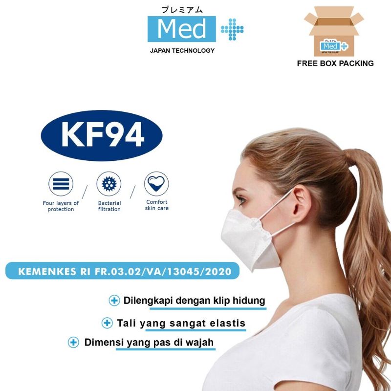 MASKER KF94 4PLY ORIGINAL KOREAN