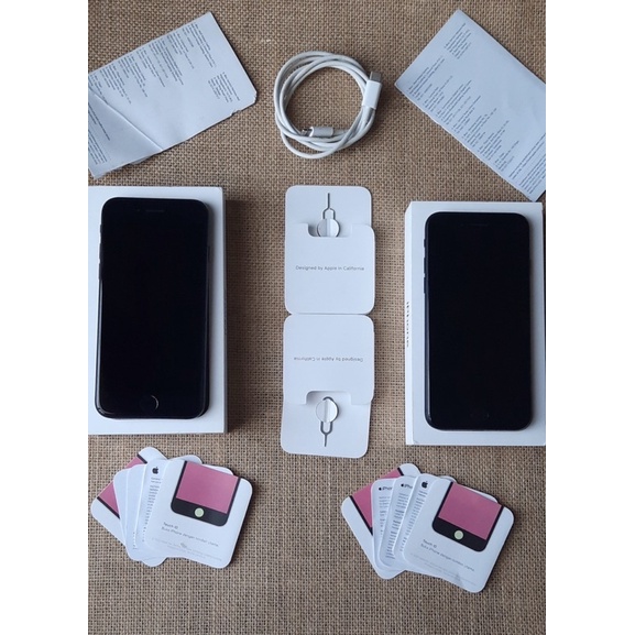 Iphone se 2020 64gb 128gb 256gb ibox on 2022 second original mulus like new-6