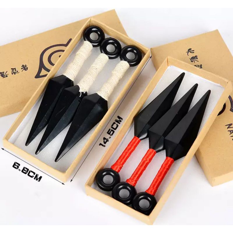 0025 Kunai Naruto Miniatur kunai Anime 3pcs