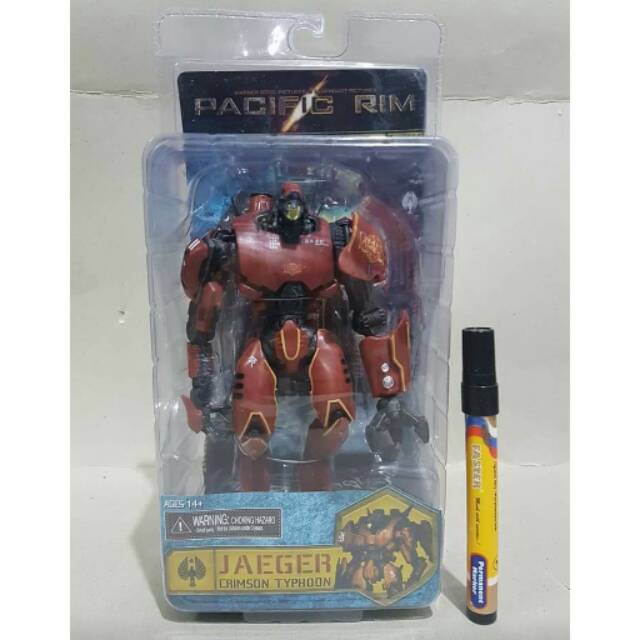 Sale mainan action figure pasific rim jaeger crimson typhoon detail bagus murah meriah