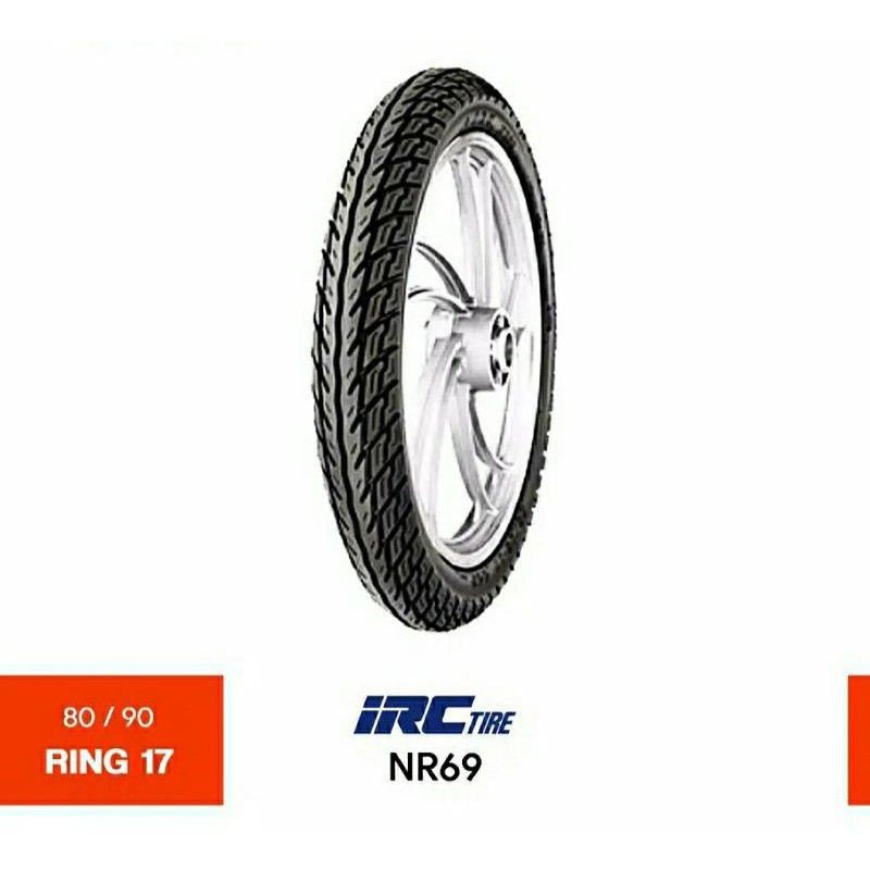 BAN LUAR IRC NR69 80/90-17 RODA BELAKANG MOTOR BEBEK SUPRA KARISMA VEGA JUPITER REVO SHOGUN SUPRA125
