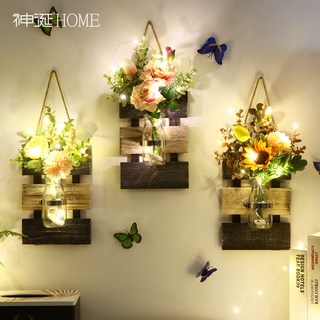 Creative Wall Wall Decorations Wall Hanging Wall Dried Flowers Living Room Milk Tea Shop Room Bedroom Dining Room Wall Pendant Shopee Indonesia