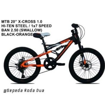 Sepeda gunung MTB 20 Pacific X Cross 1.0