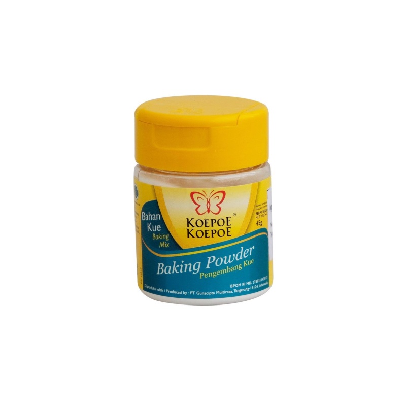 

Koepoe koepoe baking powder 45 gr