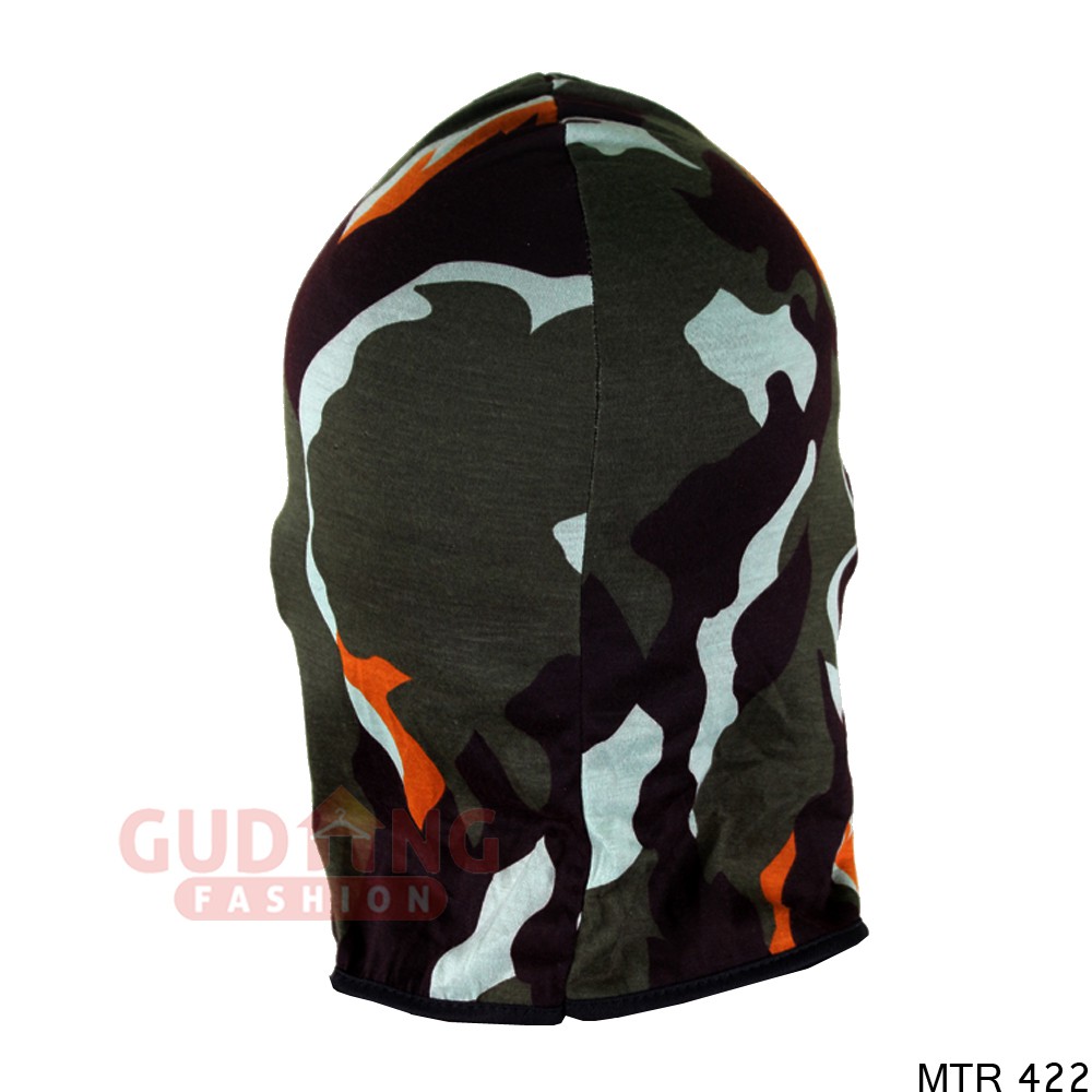 Masker Motor Motif Ninja Army - MTR 422