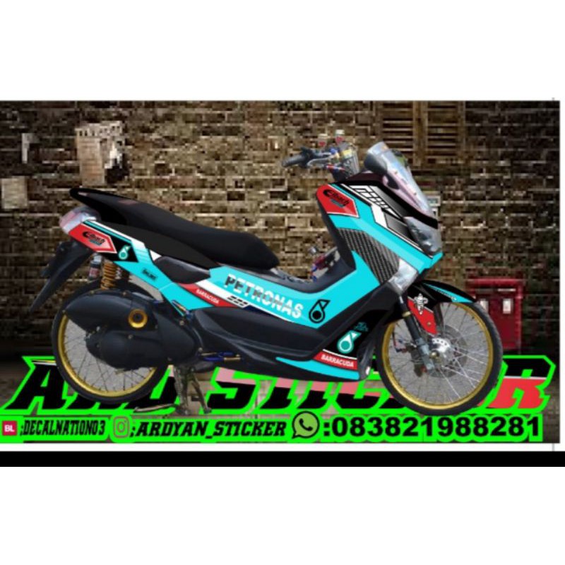 decal nmax petronas