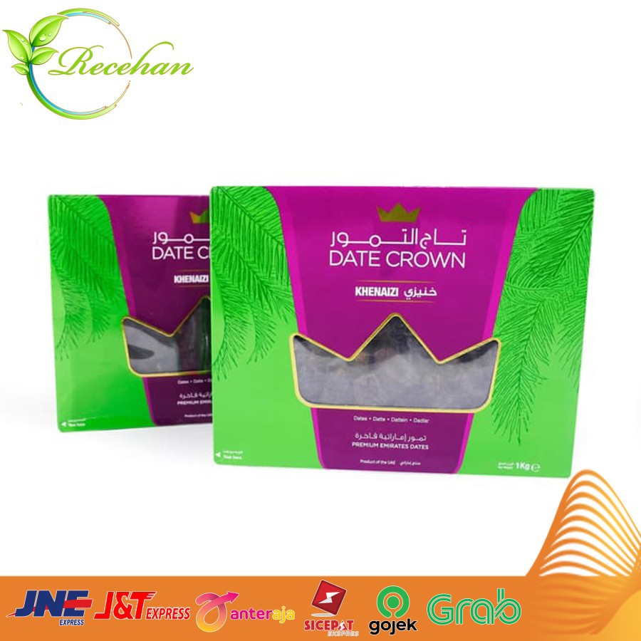 

Buah Kurma Date Crown Khenezi 1kg Asli Arab