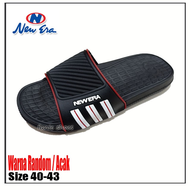 New Era MBE11141 40-43 Sandal Selop Kokop Karet Laki-Laki