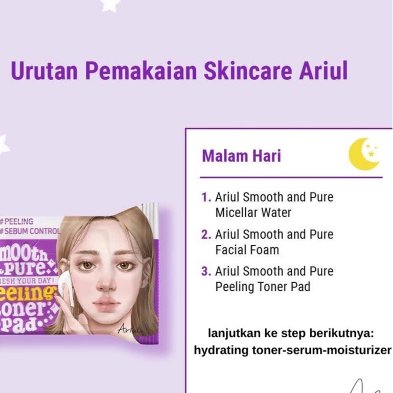 ✦SINAR✦ ARIUL (Cleansing Foam, Micellar Water, Tissue Cleansing, Make Up Remover, Peeling, Toner)