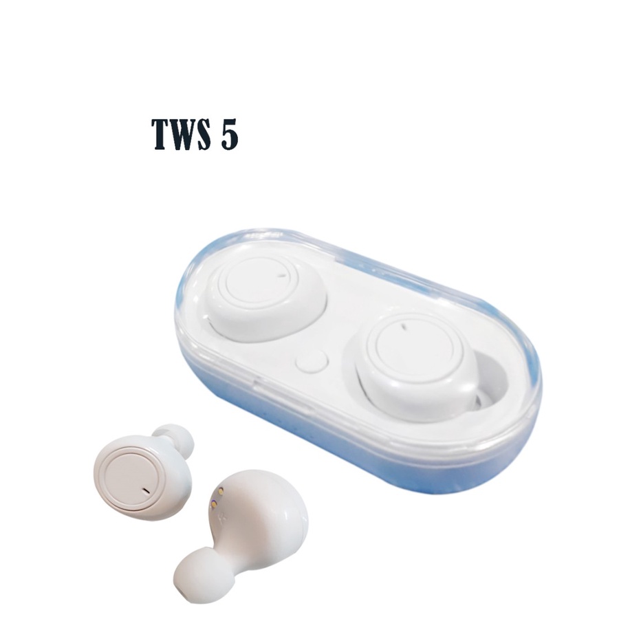 TWS 5 Earbuds - Headset Bluetooth Tws Touch Control Design V5.0