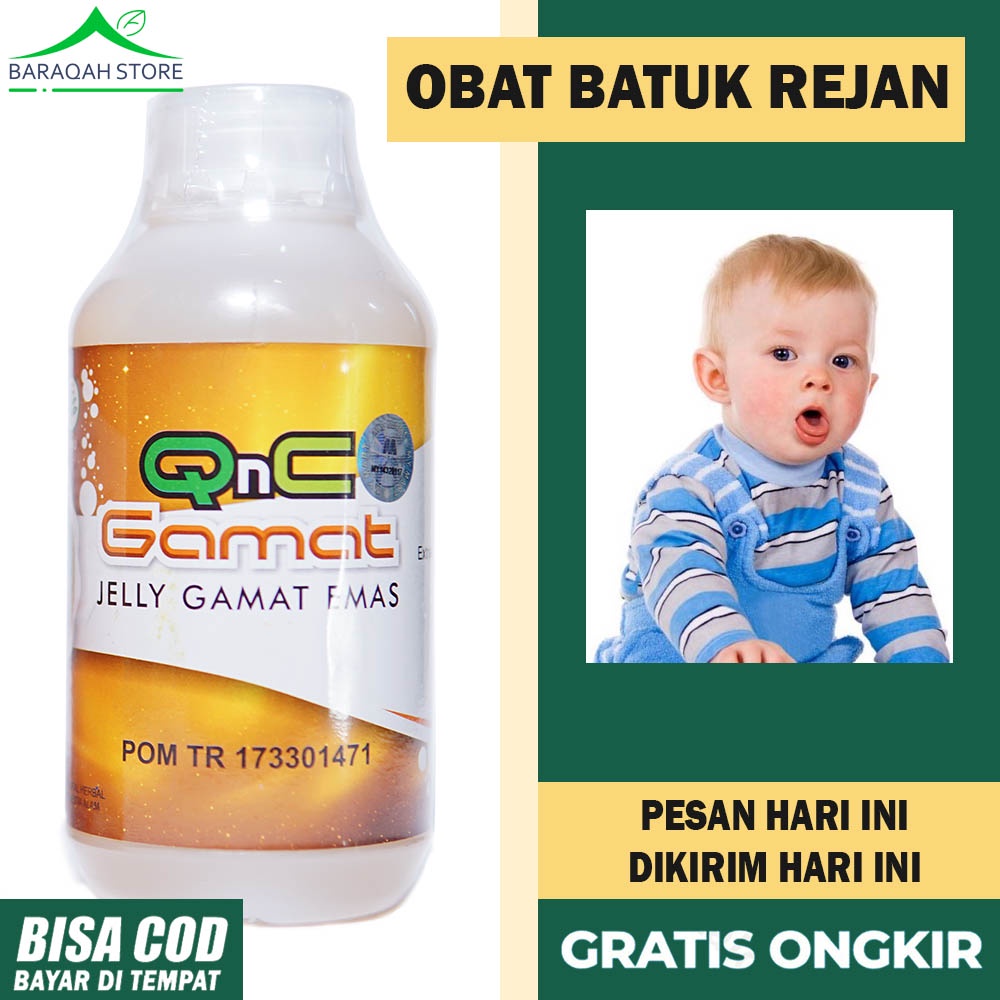 Obat Batuk Rejan Untuk Anak Dan Balita Qnc Jelly Gamat Original Shopee Indonesia