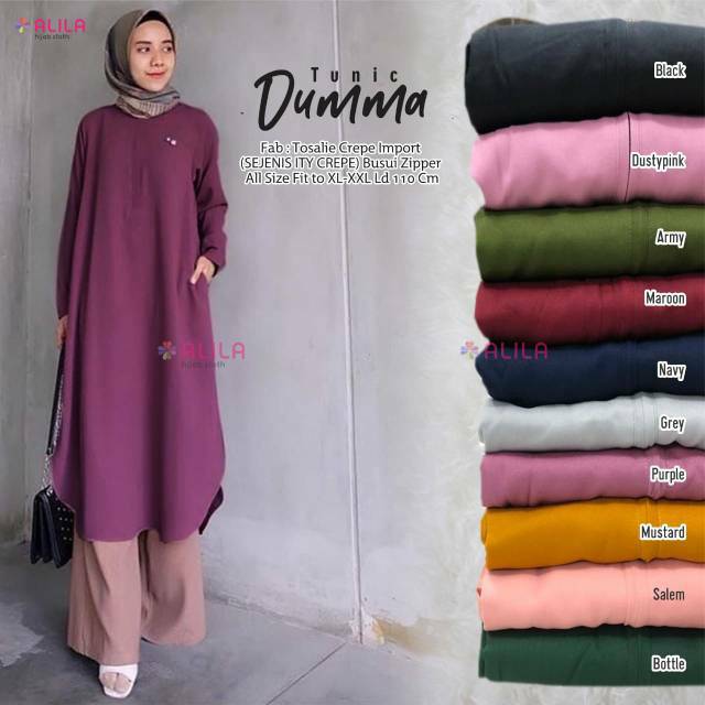 Long Tunik kekinian Tunik panjang tuniklong Tunikremajamurah tunik model trendy