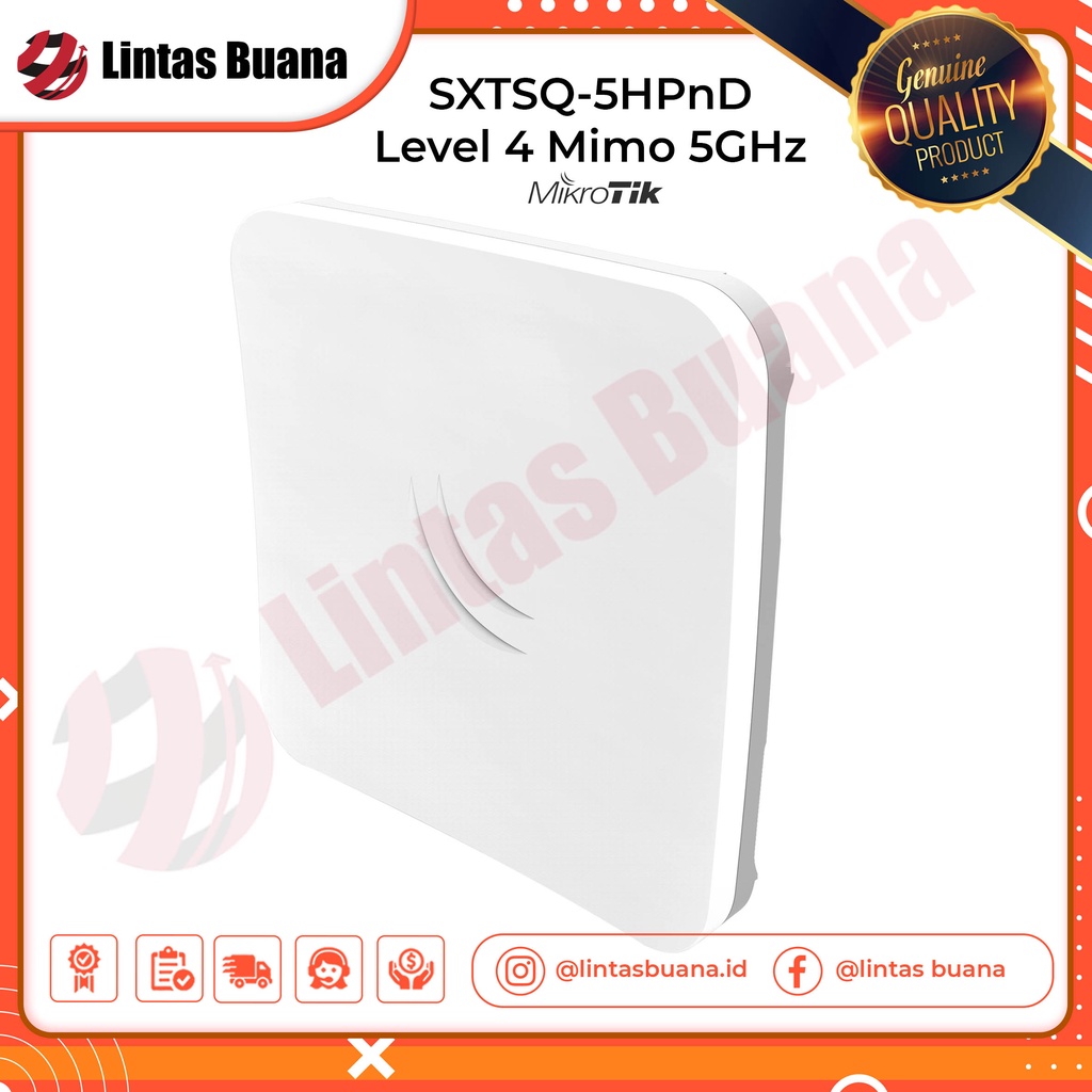 Mikrotik  SXTSQ-5HPnD  Level 4 Mimo 5GHhz