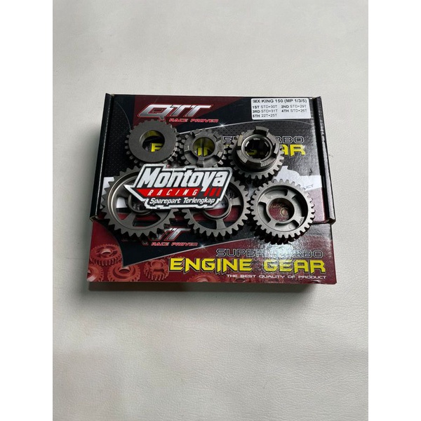 Gear Ratio QTT MX King MP 1 3 5