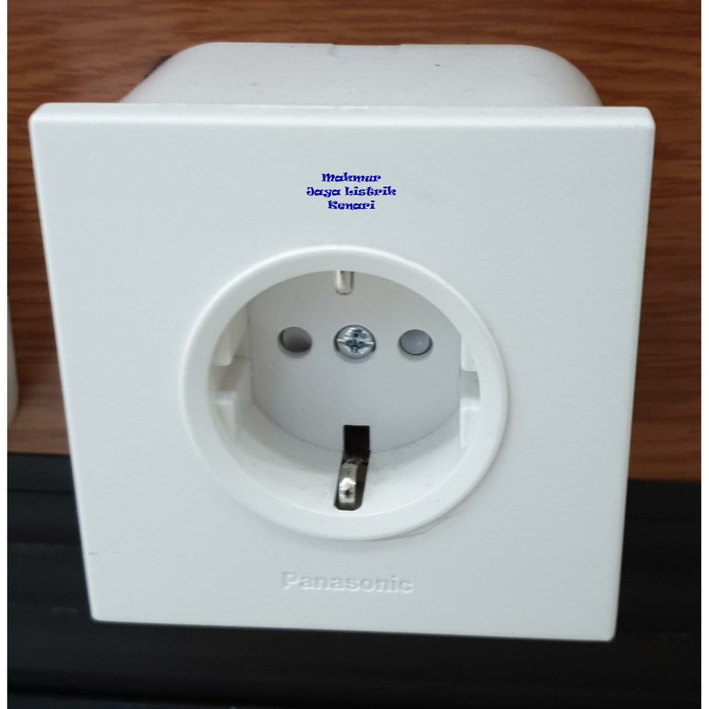 Panasonic Stop Kontak Arde CP 1G WESJP1121 Putih White Style Series