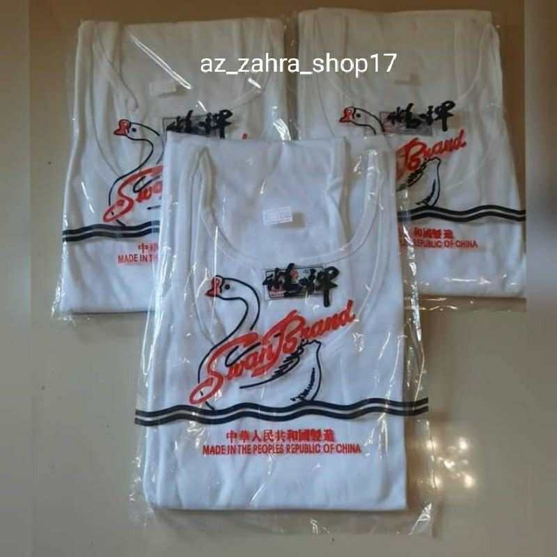 Singlet pria dewasa Kaos dalem pria merk SWANs Brand*