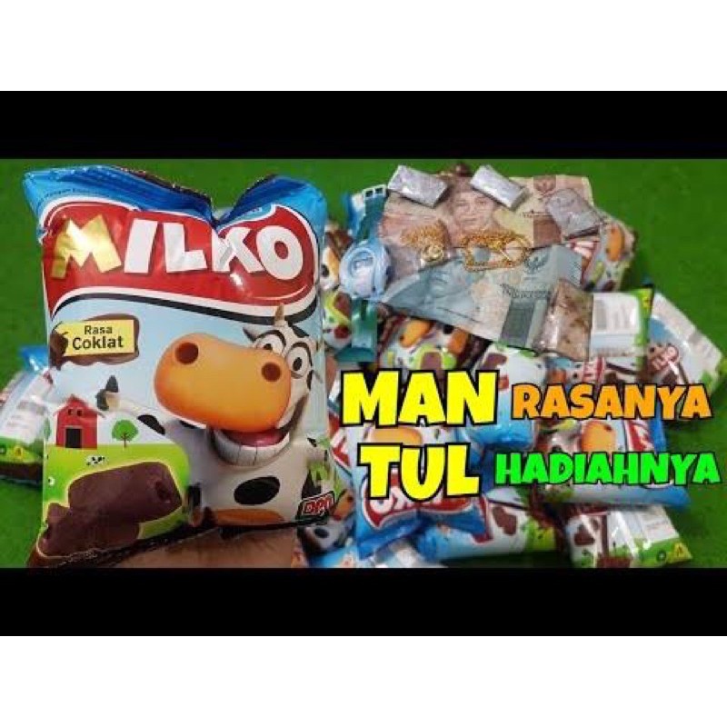 

Snack berhadiah MILKO rasa Coklat 1 pack 10pcs @30gr