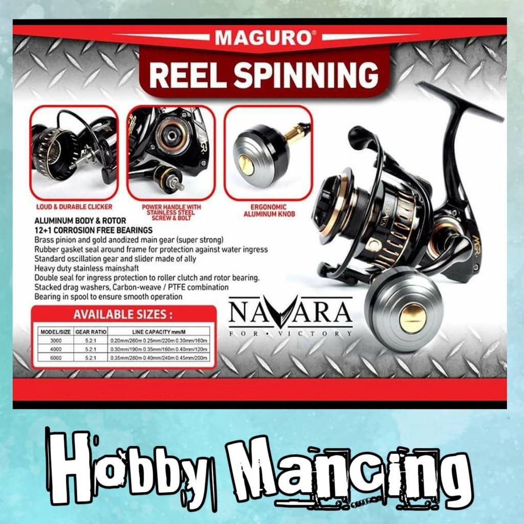 Reel Spinning Maguro Navara