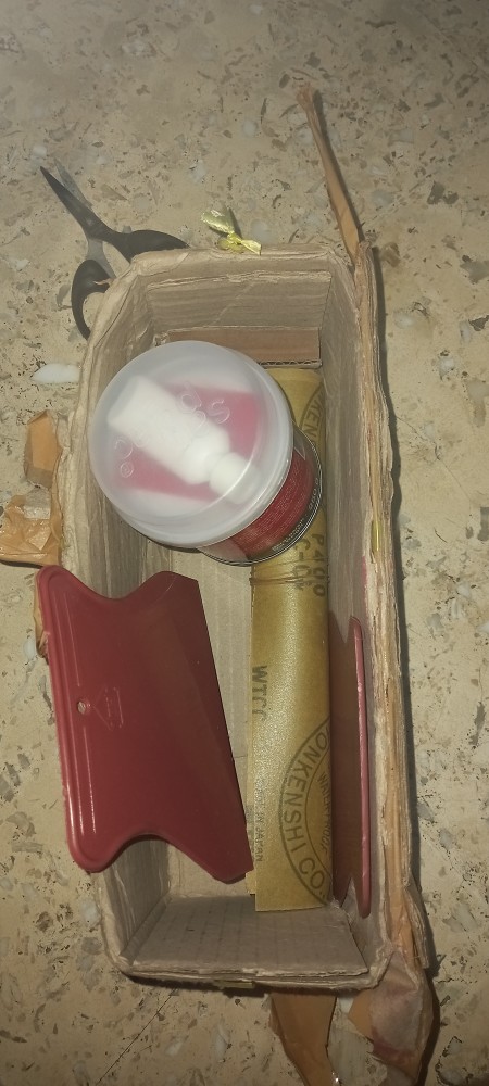 Dempul Sanpolac 250 Gr / Dempul Plastik 1/4 Kg Dempul Kayu Besi Mobil Motor Dengan Hardener