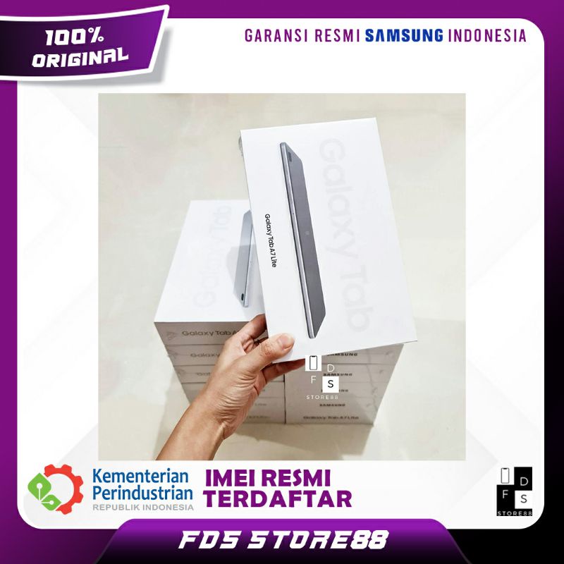Samsung Galaxy Tab A7 Lite 3/32GB T225 Garansi Resmi SEIN-1