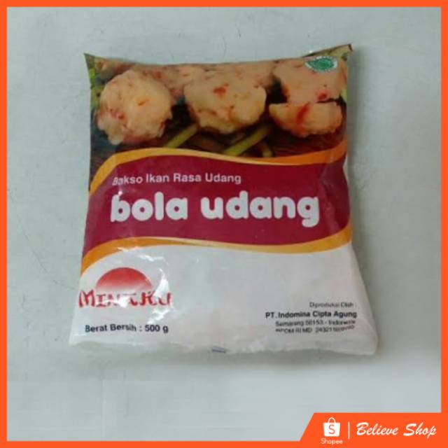 

Bola Udang Minaku 500gr